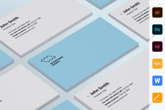 Advertising Consultant Business Card