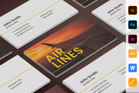Airlines Aviation Business Card: A Professional Tool for Modern Aviation Professionals