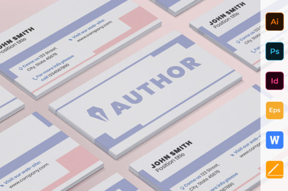 Author Business Card