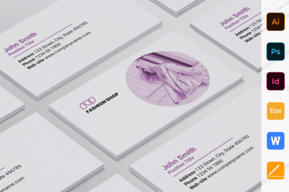 Fashion Shop Business Card: A Strategic Tool for Professional Branding