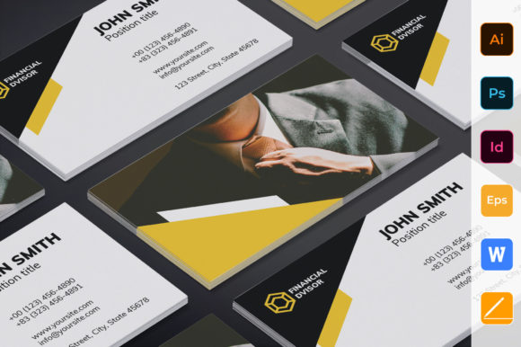 Financial Advisor Business Card: A Professional Tool for Every Financial Expert