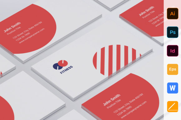 Fitness Coach Business Card