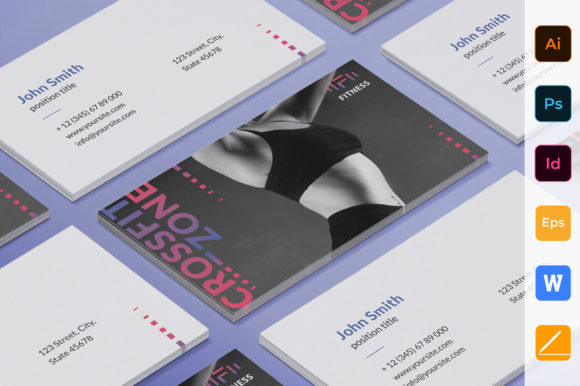 Fitness Studio Business Card