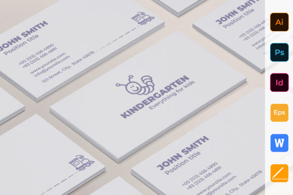 Kindergarten Business Card: A Versatile Tool for Modern Professionals