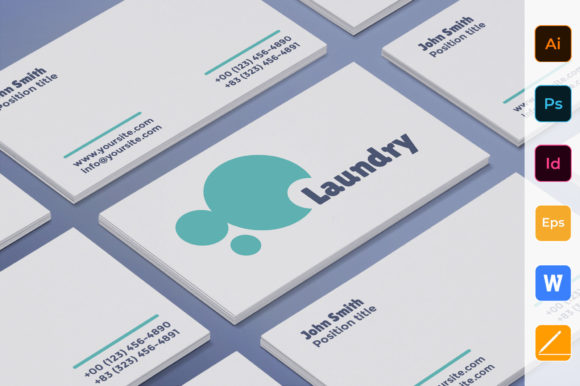 Laundry Business Card