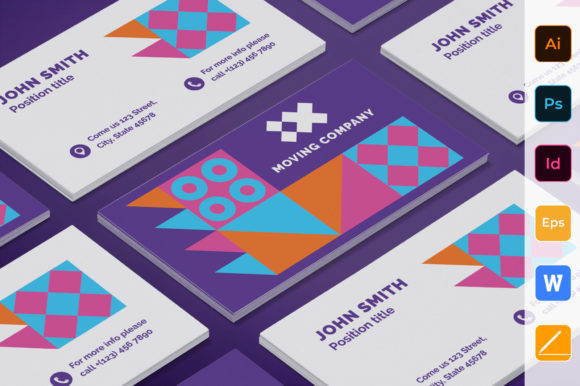 Moving Company Business Card