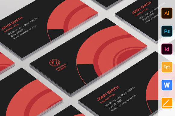 Personal Trainer Business Card: A Professional Tool for Fitness Experts