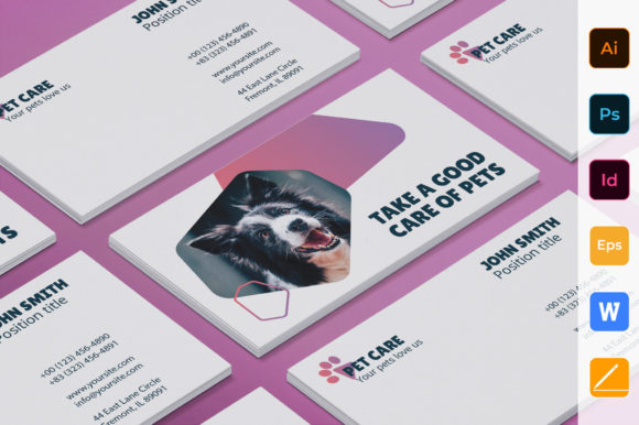Pet Grooming Care Business Card: A Professional Tool for Pet Groomers