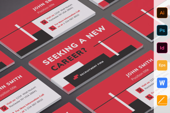 Recruitment Firm Business Card: A Professional Tool for Modern Talent Acquisition