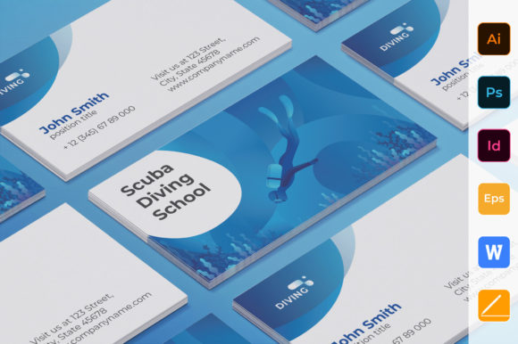 Scuba Diving School Business Card Templates: A Guide to Professional Branding