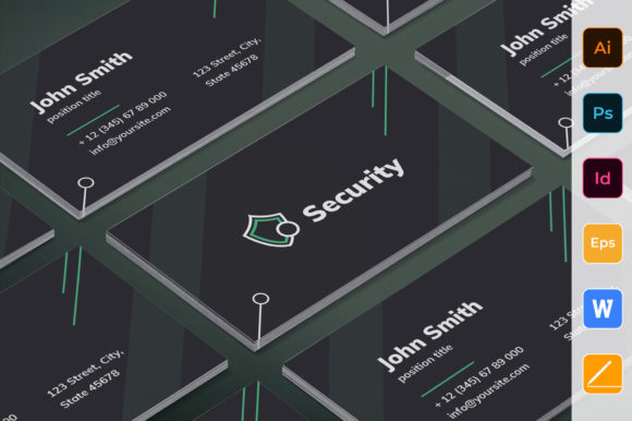 Security Guard Business Card