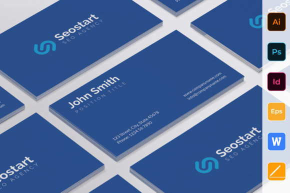 SEO Agency Business Card