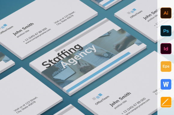 Staffing Agency Business Card: A Professional Tool for Modern Professionals