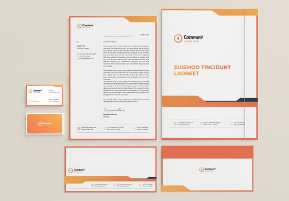 Stationery Set. Print Ready: A Professional Design Solution