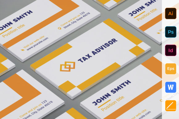 Tax Advisor Business Card: A Professional Tool for Financial Experts