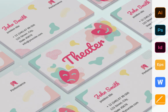 Theater Business Card: A Versatile Tool for Creative Professionals