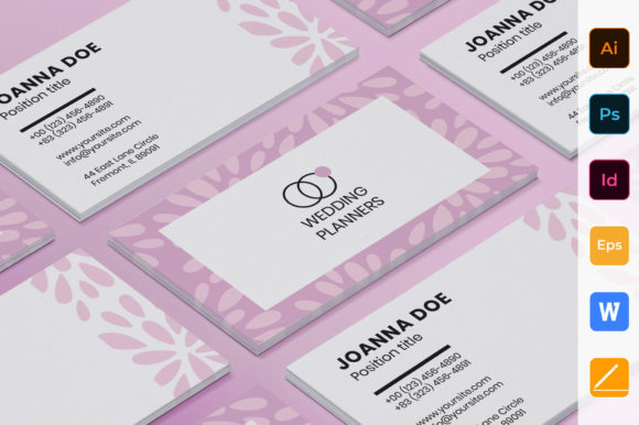 Wedding Planner Business Card: A Professional Touch for Modern Event Planners